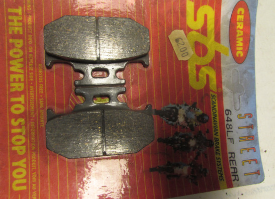 Braking pads rear Overig Onbekend Unknown