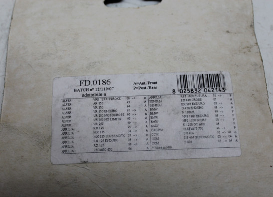 Remblokken voor BMW K 1200 GT