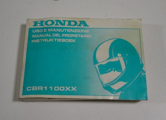 Fahrerhandbuch Honda CBR 1100 XX