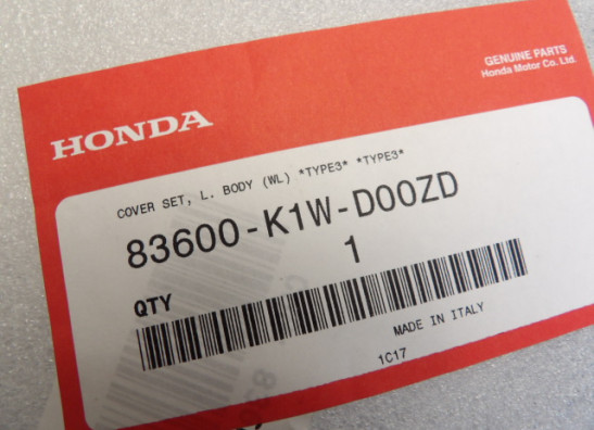 Linker zijkuip Honda Overige Honda