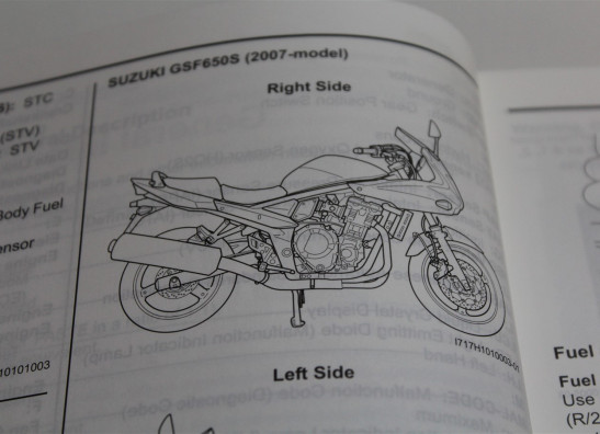 Werkplaatshandboek Suzuki GSF 650 Bandit