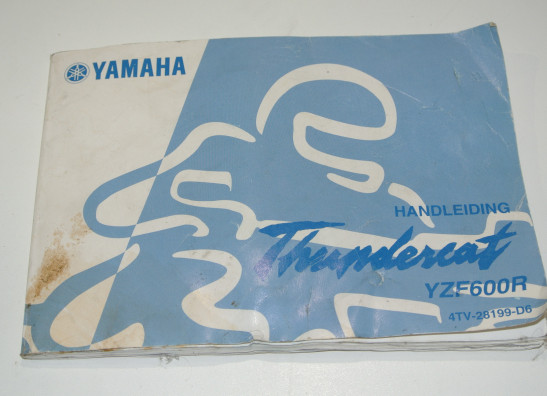 Instructieboekje Yamaha YZF 600 Thundercat