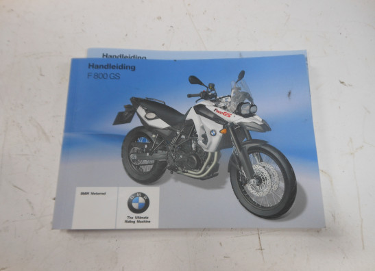 Instructieboekje BMW F 800 GS 2008-2011, 2012-2015