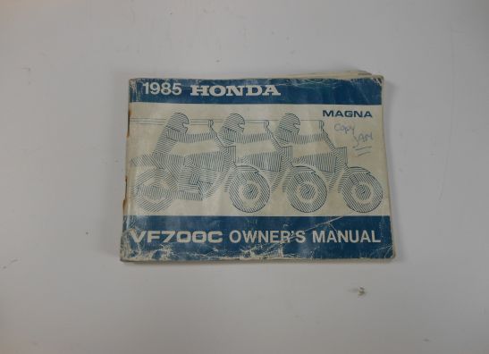 Instructieboekje Honda VF 700  750 C Magna