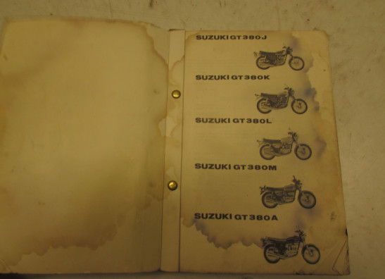 Werkplaatshandboek Suzuki GT 380