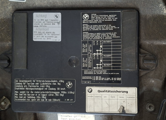 Achtersubframe BMW R 1100 S