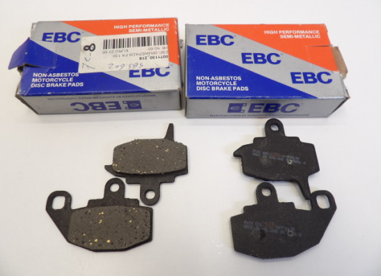 Remblokken voor Kawasaki KLR 650