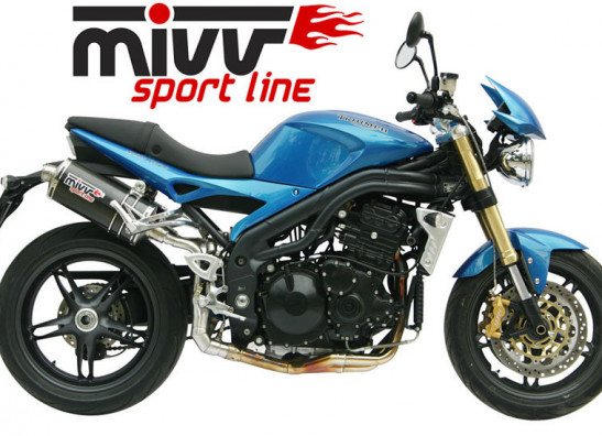 Uitlaat Triumph Speed Triple 1050