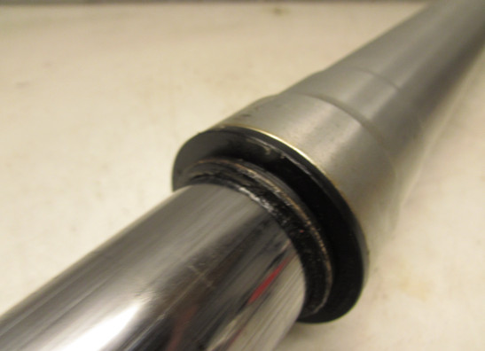 Voorpoot links compleet Aprilia Pegaso