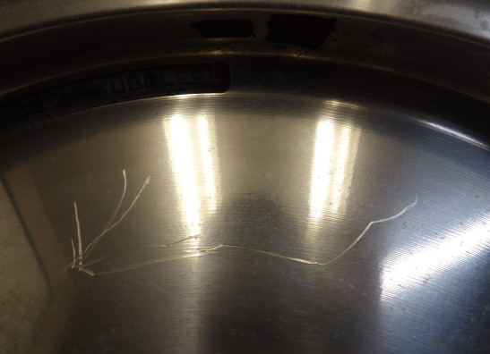 Felge hinten Honda VF 700  750 Supermagna