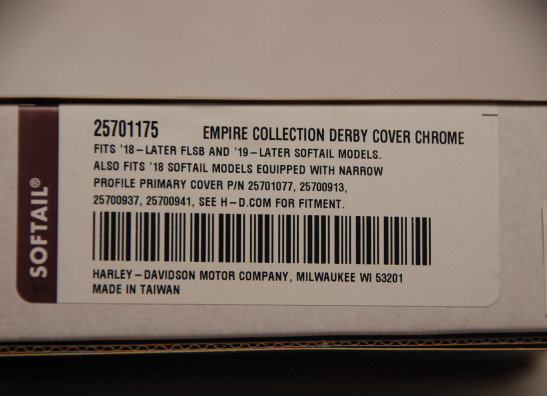 Koppelingsdeksel Harley Davidson Softtail