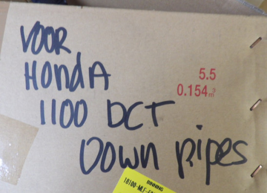 Auspuff-Krummer Honda NT 1100 DCT