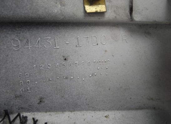 Cowl right Suzuki GSX R 750