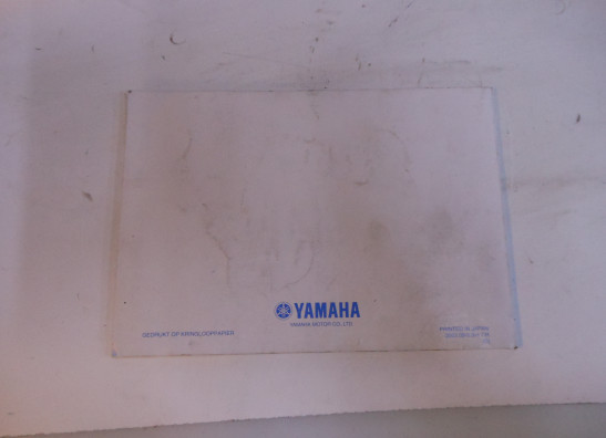 Manuel Yamaha XJR 1300