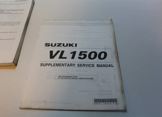 Instruction manual Suzuki VL 1500 Intruder