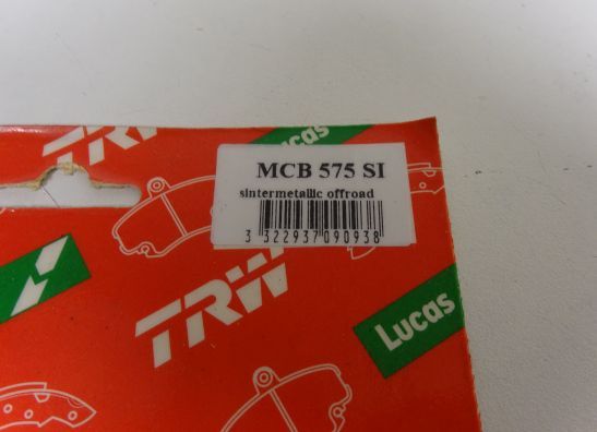 Remblokken achter Honda XR 650