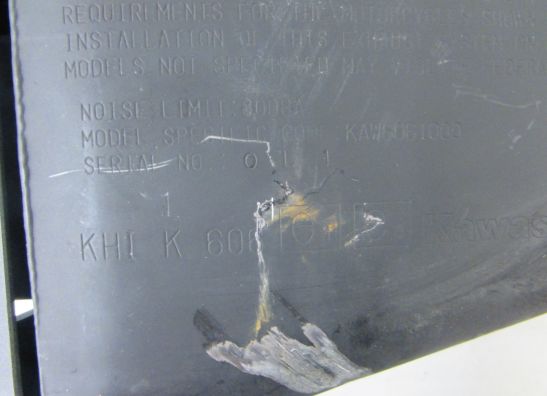 Uitlaat Kawasaki Z 1000 Sx