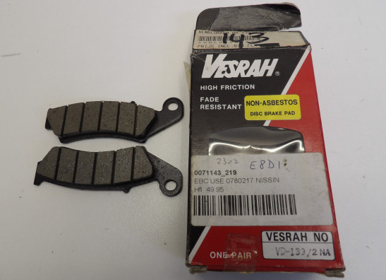 Remblokken voor Honda XR 600