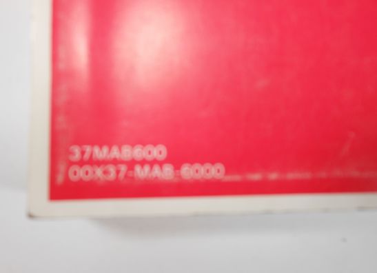 Fahrerhandbuch Honda TRANSALP