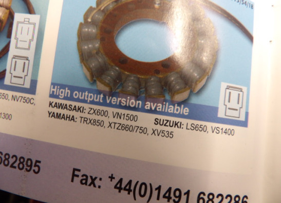 Generator Yamaha TRX 850