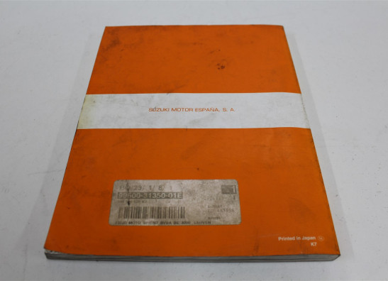 Werkplaatshandboek Suzuki Burgman 125