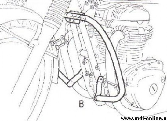 Engine Guard Kawasaki W 800