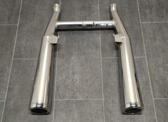 Uitlaat Moto Guzzi V35 V50 V65