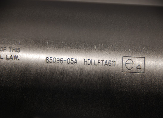 Uitlaat Harley Davidson VROD VRSC