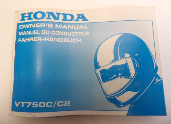 Fahrerhandbuch Honda VT 750 Shadow