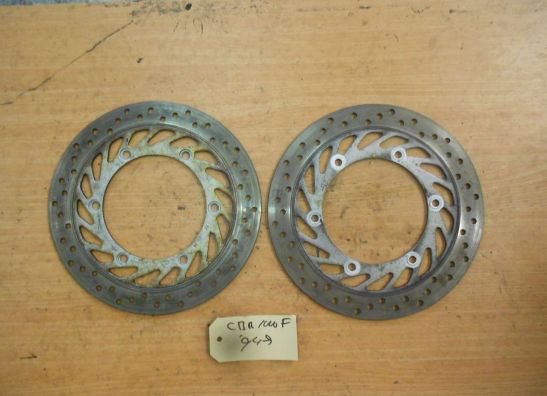 Brake disc set Honda CBR 1000 F