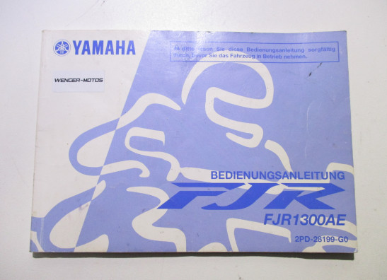 Instructieboekje Yamaha FJR 1300