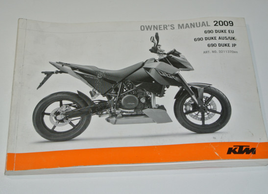 Instructieboekje KTM 690 duke 3 2010-2011