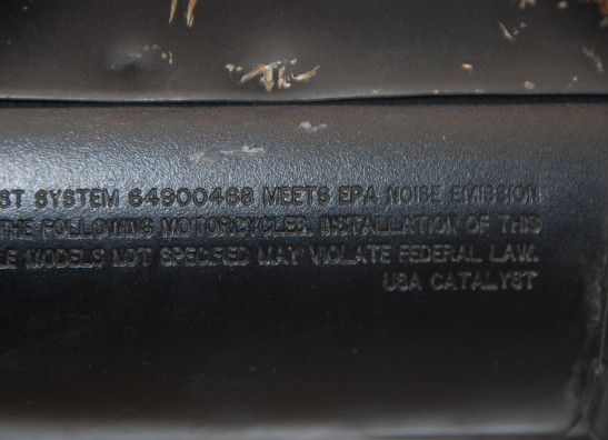 Uitlaat Harley Davidson Softtail