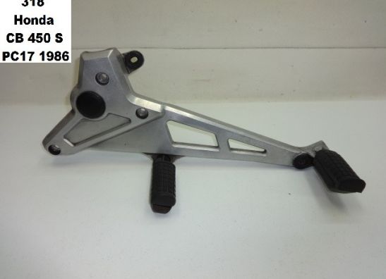 Main step holder left Honda CB 450