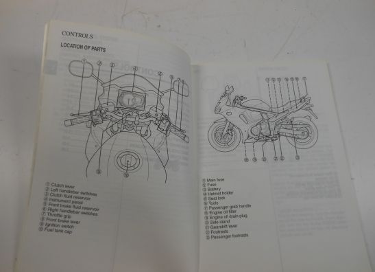 Fahrerhandbuch Suzuki GSX F 650