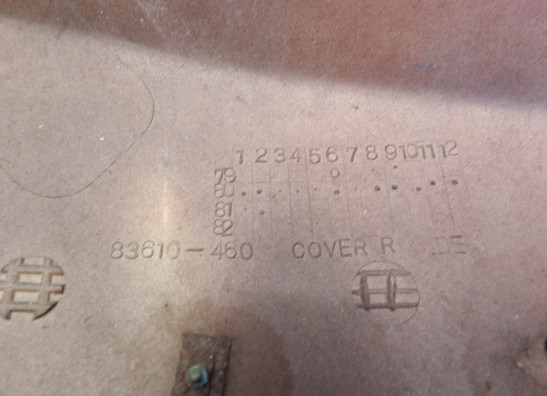 Rechter zijkuip klein Honda CB 650