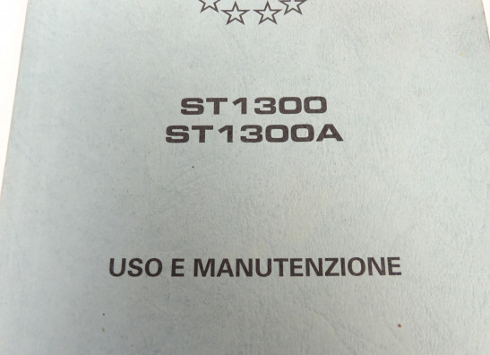 Instructieboekje Honda ST 1300 Pan European