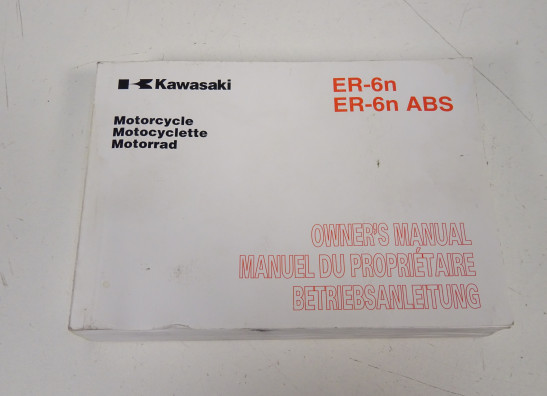 Instructieboekje Kawasaki ER 6