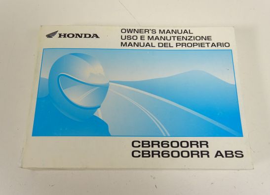 Fahrerhandbuch Honda CBR 600 RR