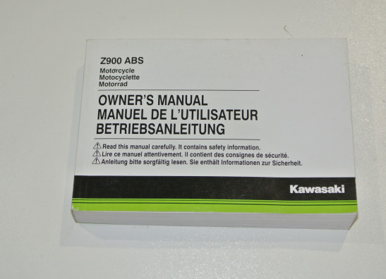 Manuel Kawasaki Z 900