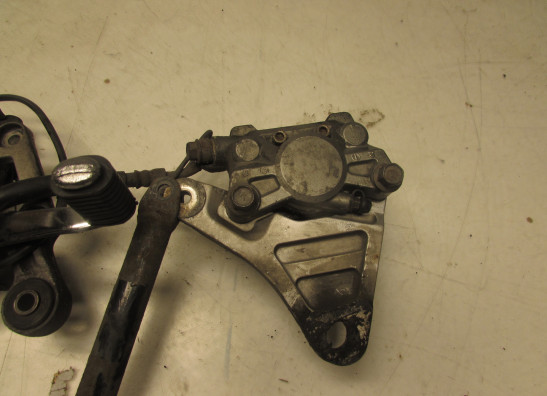 Main step holder right Yamaha FAZER 600