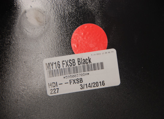 Achterspatbord Harley Davidson Softtail