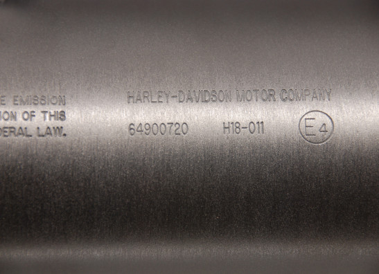 Uitlaat Harley Davidson Softtail