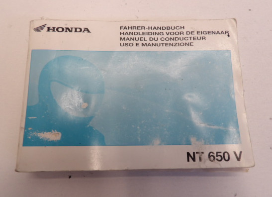 Instructieboekje Honda NTV 650
