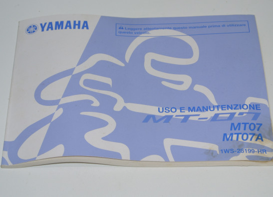 Fahrerhandbuch Yamaha MT 07