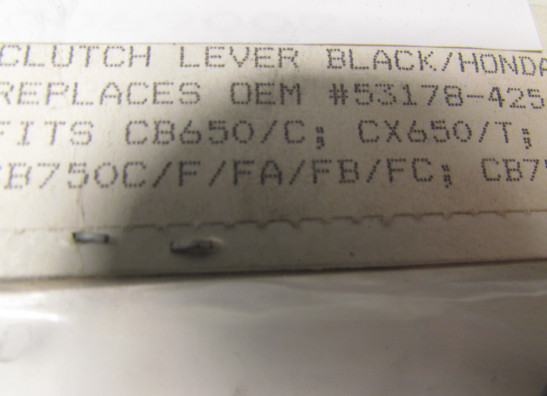 Koppelingshandle Honda CB 750 