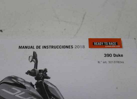 Instructieboekje KTM 390 Duke