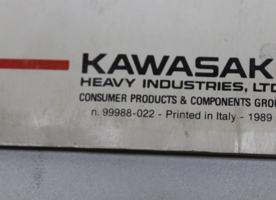 Fahrerhandbuch Kawasaki ZXR 750