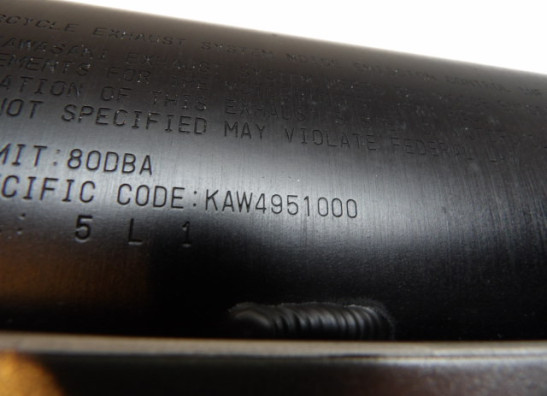 Uitlaat Kawasaki ZX 10 R