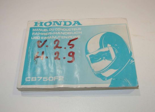 Manuel Honda CB 750 F